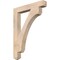 Ekena Millwork Legacy Craftsman Smooth Bracket, Douglas Fir, 3 1/2"W x 26"D x 34"H BKT04X26X34LEC04SDF - alternate 1